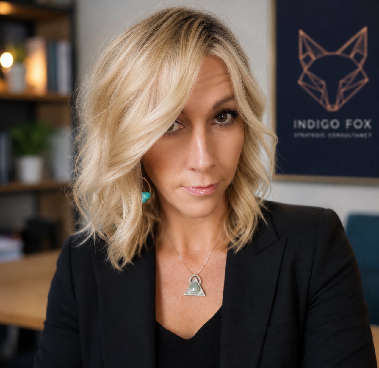 Portrait of the founder of Indigo Fox
